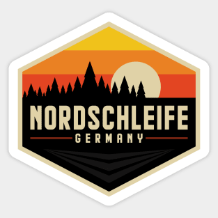 Nordschleife Motor Racing Design Sticker